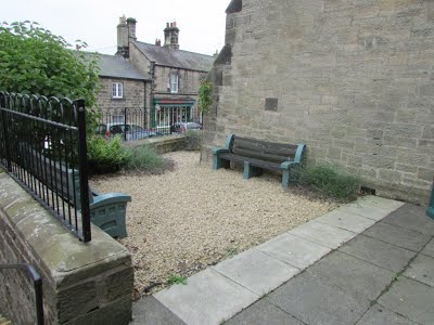 Jubilee Hall Front Entrance and Bench